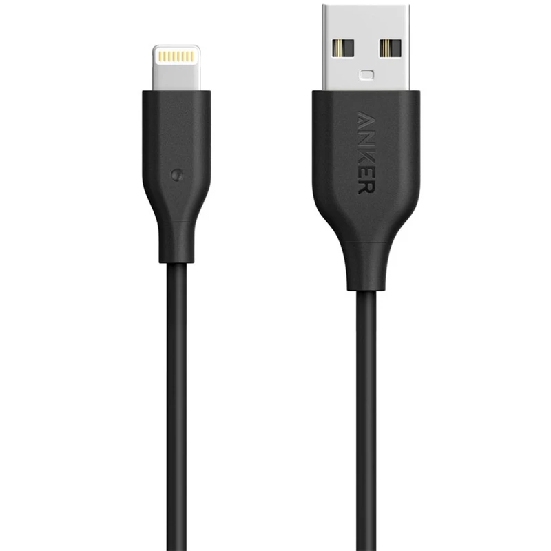 کابل USB به لایتنینگ انکر A8111 PowerLine 0.9m
